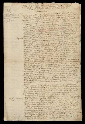 Todesanzeige des Prof. Bartholomäus Hettlerus aus Hohenhaslach, 1600.