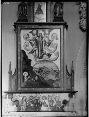 Kloster Lichtental Fürstenkapelle Linker Innenflügel Legende Maria Magdalena heute Katharinenaltar (1496)