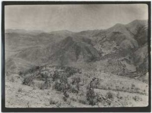Tal von Yabungmayo und Hochfläche von Tarabuco