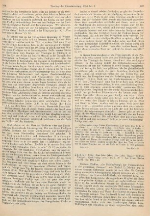 170-171 [Rezension] Zöckler, Lillie, Gott hört Gebet