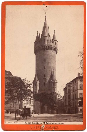 Eschenheimer Turm, Frankfurt/Main: Ansicht
