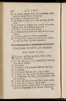 Chapitre Trente Et Unieme
