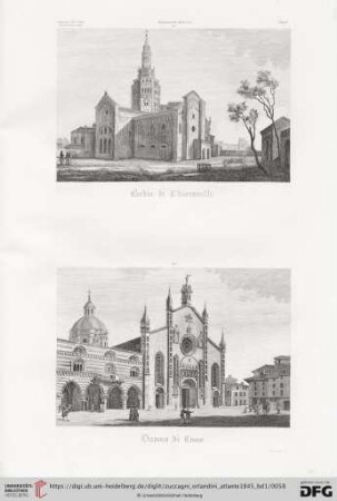 Monumenti del Medio Evo (Tavola 1 - 5)