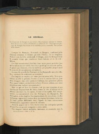 Le Senegal