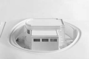Deutscher Pavillon, Venedig Umgestaltung: Ansicht des Ausstellungsmodells 1:100 (Modellfoto) (Beitrag zur Deutschen Werkbund Ausstellung »this is modern« Venedig 2014)