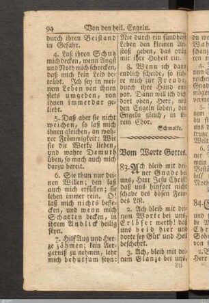 Vom Worte Gottes.
