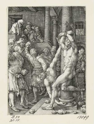 Steinigung der Ältesten, Blatt 4 der Folge "Geschichte der Susanna"