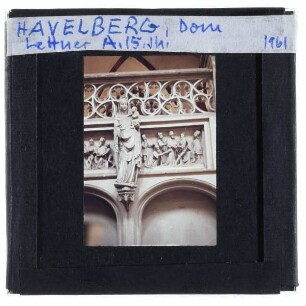 Havelberg, Dom : Detailansicht Lettner