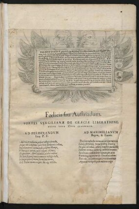 Foelicia fata Austriadum.
