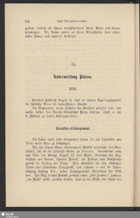 14. Unterwerfung Polens