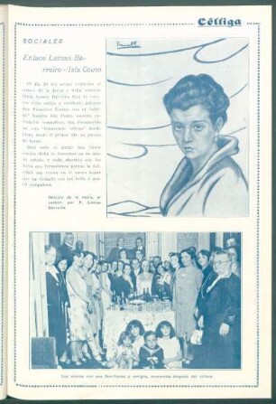 Sociales : Enlace Lamas Barreiro - Isla Couto
