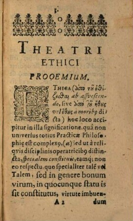 Theatrum ethicum et politicum