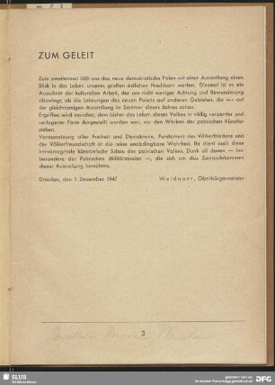 Zum Geleit