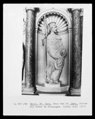Grabmal des heiligen Remigius — Statue des Comte de Champagne