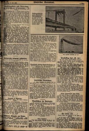 Zweite Ausgabe vom Donnerstag, den 17. Oktober 1929.