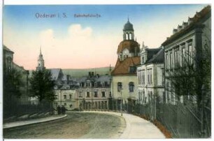 Oederan. Bahnhofstraße