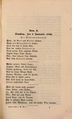 Leben in Frankfurt am Main : Auszüge der Frag- und Anzeigungs-Nachrichten von ihrer Entstehung an im Jahre 1722 bis 1821, 5. Vom Jahre 1762 bis 1771