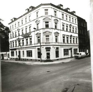 Cottbus, Oskar-Hoffmann-Straße 3/Ecke Marienstraße. Verwaltungsgebäude (E. 19. Jh.)