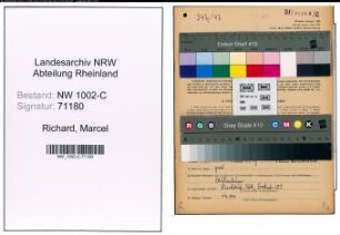 Entnazifizierung Marcel Richard, geb. 05.07.1897 (Kaufmann)