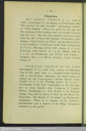 Churches