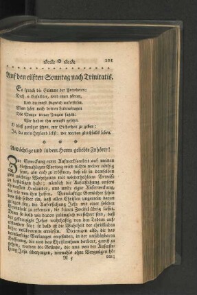 [Auf den eilften Sonntag nach Trinitatis. - Auf den zwanzigsten Sonntag nach Trinitatis.]