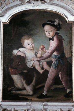 Kinderbildnis der Grafen Carl und Joseph von Firmian