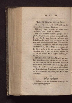 97. Wiedererstattung, wiedererstatten.
