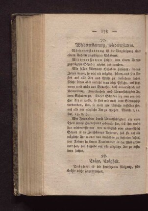 97. Wiedererstattung, wiedererstatten.