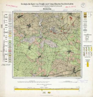 [4442] Mockrehna, Geologische Karte von Preußen und benachbarten Bundesstaaten