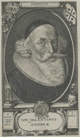 Bildnis des Ioh. Valentinus Andreae