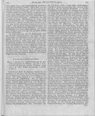 Salvo, C. de: Considérations sur les derniéres révolutions de L'Europe. Paris: Bechet 1824