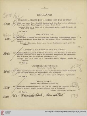 England (Nr. 121-125)