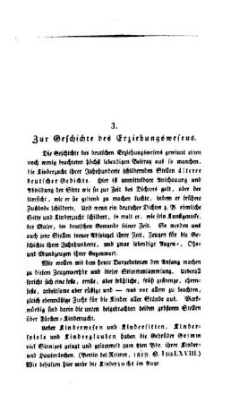 Zur Geschichte des Erziehungswesens