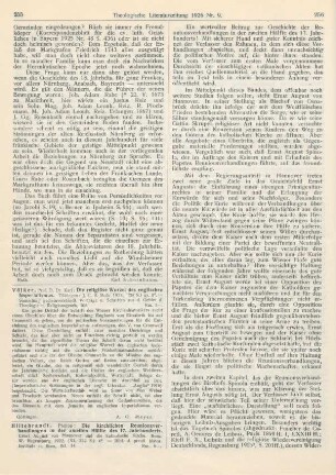 255 [Rezension] Völker, Karl, Die religiöse Wurzel des englischen Imperialismus