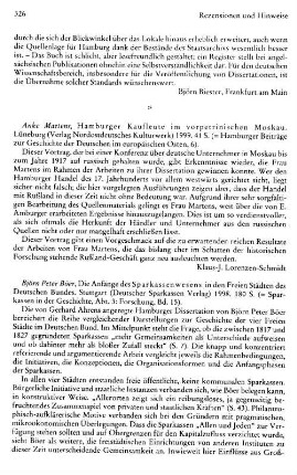 Böer, Björn Peter :: Die Anfänge des Sparkassenwesens in den Freien Städten des Deutschen Bundes, (Sparkassen in der Geschichte, Abt. 3, Forschung, 15) : Stuttgart, Deutscher Sparkassen Verlag, 1998