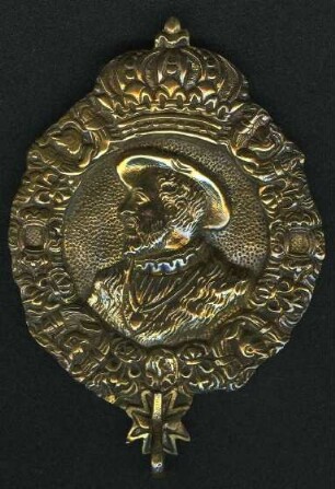 Medaillon mit dem Porträt König Franz I. von Frankreich