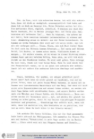 Brief vom 15.03.1919