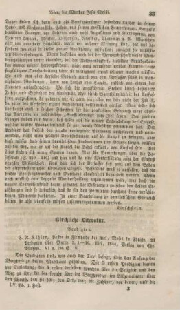 33-49 Kirchliche Literatur