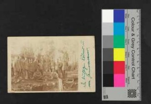 Feldpostkarte an Martin Brau (Vater) in Buchholz, Kreis Harburg von Konrad Brau aus dem Felde