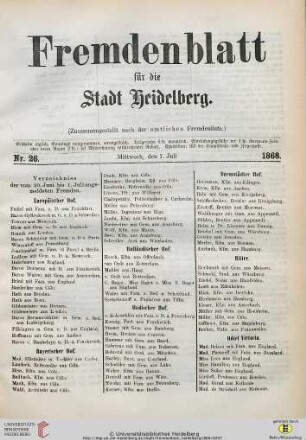 Nr. 26 - 52 (Juli 1868)