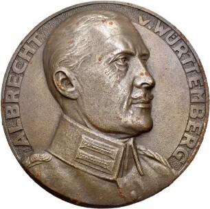 Medaille von Robert Ball auf das Gefecht bei Ypern 1915