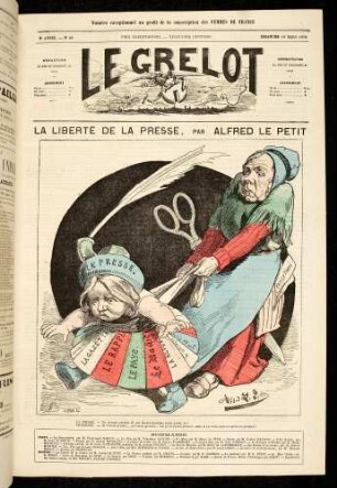 La liberté de la presse, par Alfred Le Petit