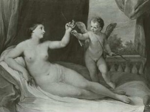 Ruhende Venus und Amor