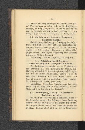 § 3. Entzündung des subcutanen Bindegewebes, Phlegmone mammae.