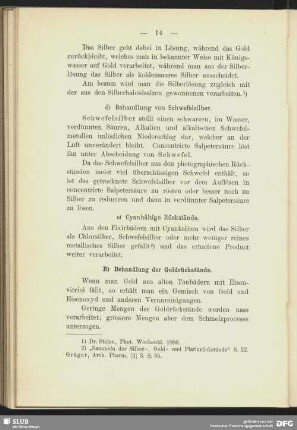 e) Cyanhaltige Rückstände