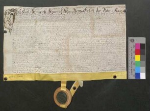 Anton Wahl, Zünftiger zu Freiburg, leiht von der Münsterfabrik zu Freiburg 200 Gulden, verzinslich mit 10 Gulden.