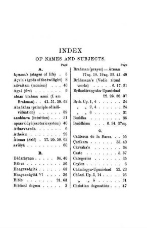 Index Of The Names And Subjects.
