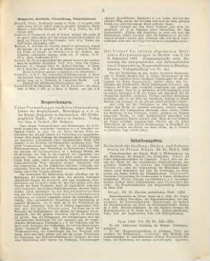 Berg- und hüttenmännische Zeitung. Literaturblatt, 1884