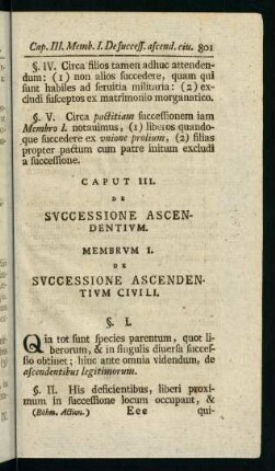 801-808, Caput III. De successione ascendentium