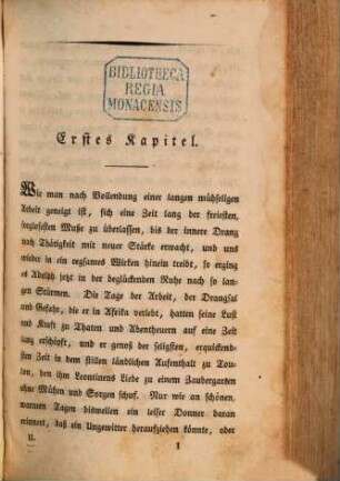 Algier und Paris im Jahre 1830 : Zwei Novellen, 2. Die Juliustage. - Theil 1